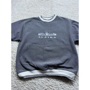 Vintage Alaska Eagle Sweatshirt Renegade Club USA 90s Mens L